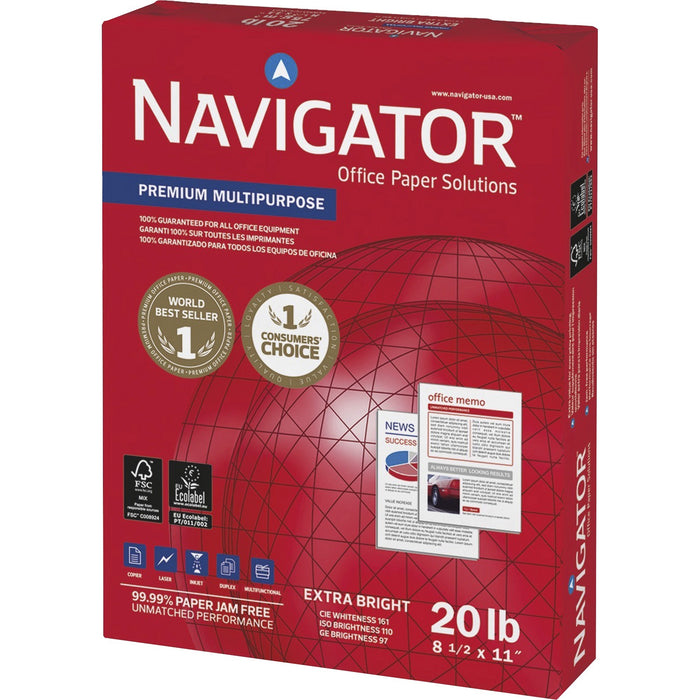 Navigator Premium Multipurpose Trusted Performance Paper - Extra Opacity - White - SNANMP1120PL