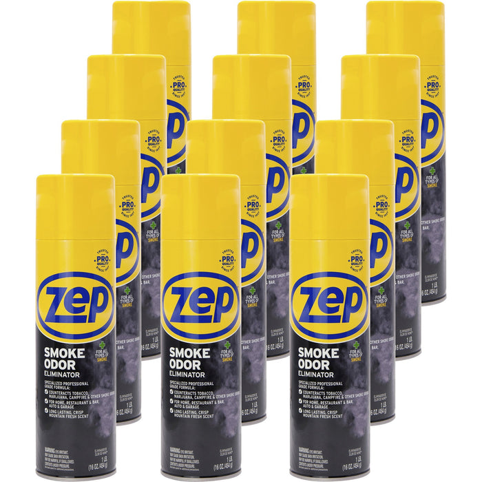Zep Professional Strength Smoke Odor Eliminator - ZPEZUSOE16CT