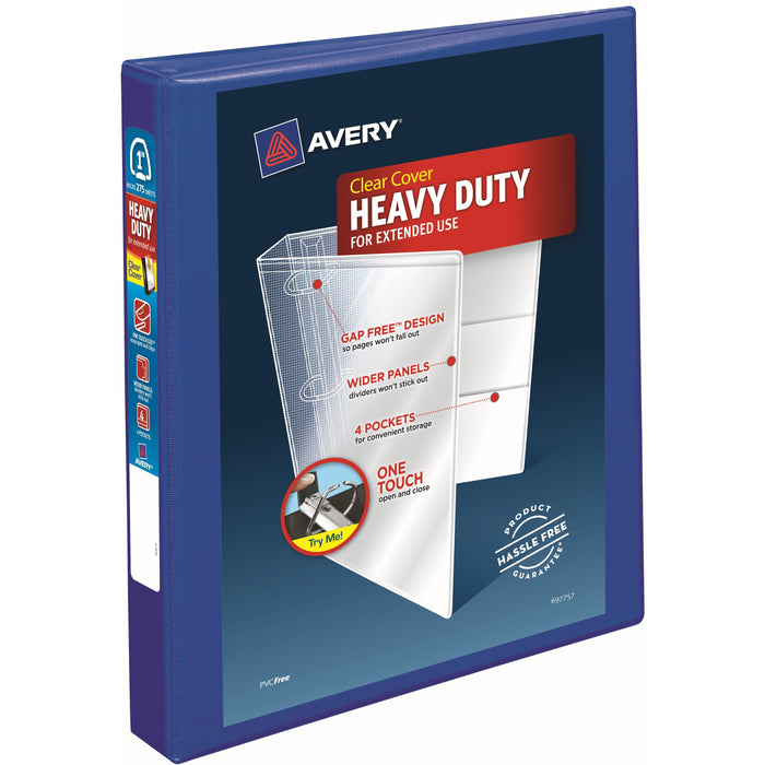 Avery&reg; Heavy-Duty View Binders - Locking One Touch EZD Rings - AVE79772