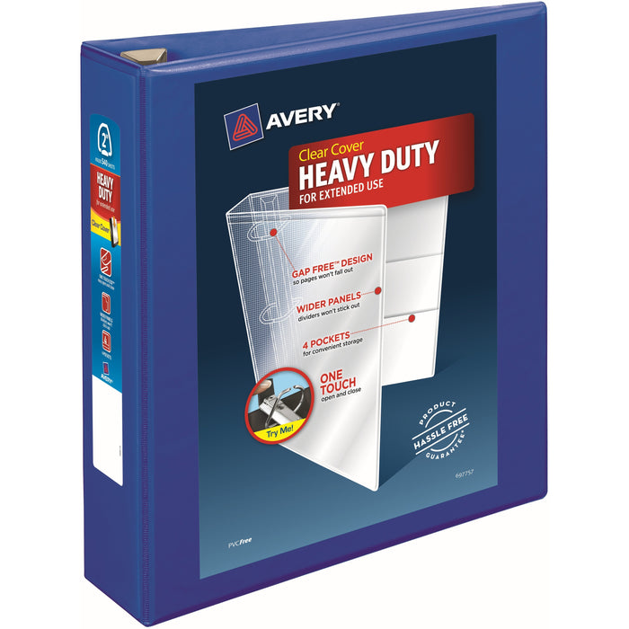 Avery&reg; Heavy-Duty View Binders - Locking One Touch EZD Rings - AVE79778