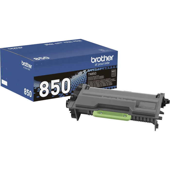 Brother Genuine TN850 High Yield Mono Laser Black Toner Cartridge - BRTTN850