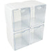 Deflecto Tilt Bin Interlocking Storage Organizer - DEF421103 Deflecto, LLC