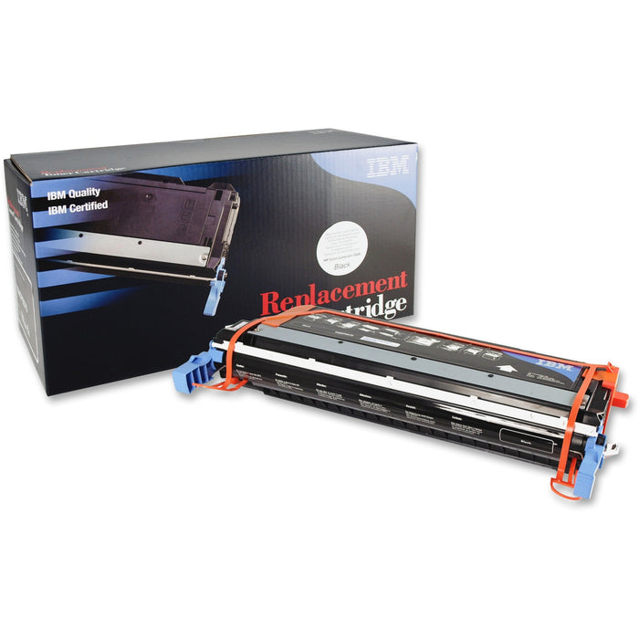 IBM Remanufactured Laser Toner Cartridge - Alternative for HP 645A (C9730A) - Black - 1 Each - IBMTG95P6575