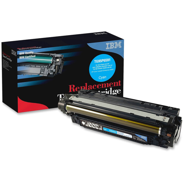 IBM Remanufactured Laser Toner Cartridge - Alternative for HP 653A (CF321A) - Cyan - 1 Each - IBMTG95P6591
