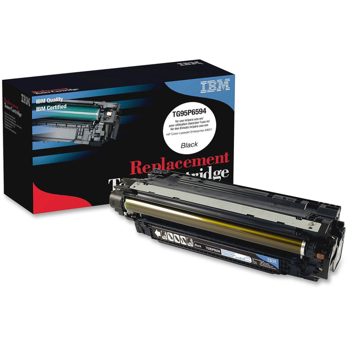 IBM Remanufactured High Yield Laser Toner Cartridge - Alternative for HP 654X (CF330X) - Black - 1 Each - IBMTG95P6594