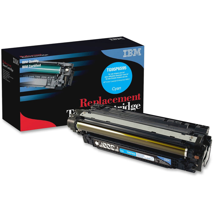IBM Remanufactured Laser Toner Cartridge - Alternative for HP 654X (CF331A) - Cyan - 1 Each - IBMTG95P6595
