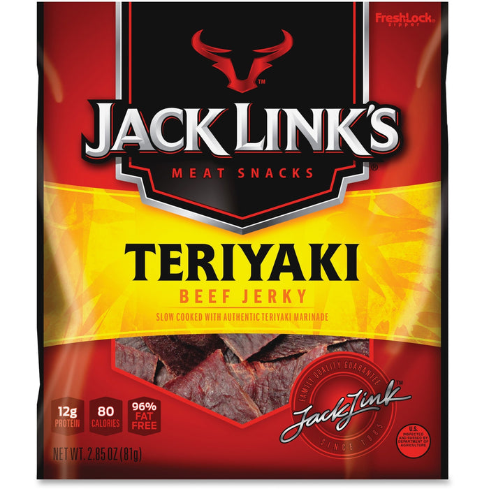 Jack Link's Teryiaki Beef Jerky Snacks - JCK87635