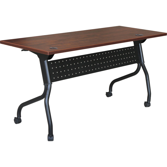 Lorell Cherry Flip Top Training Table - LLR59515