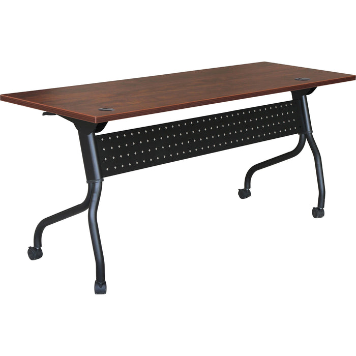 Lorell Cherry Flip Top Training Table - LLR59517