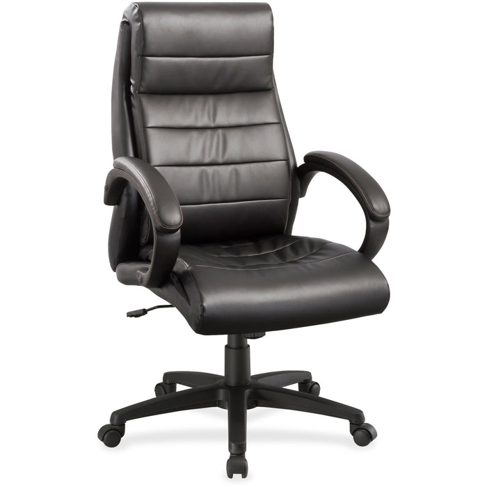 Lorell Deluxe High-back Leather Chair - LLR59532