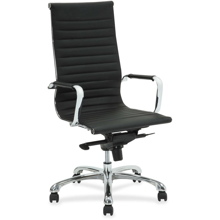 Lorell Modern Chair Series High-back Leather Chair - LLR59537