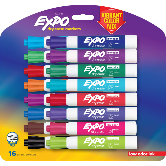 Expo Low-Odor Dry Erase Chisel Tip Markers - SAN1927526