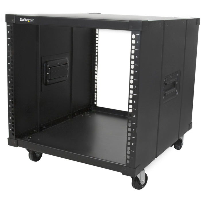 StarTech.com Portable Server Rack with Handles - Rolling Cabinet - 9U~ - STCRK960CP