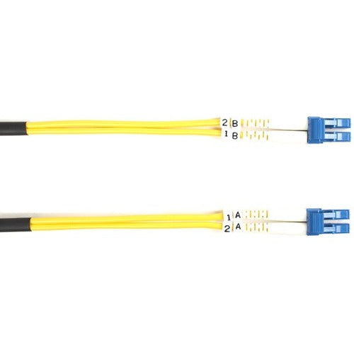 Black Box Fiber Optic Duplex Patch Network Cable - BBNFOSM015MLCLC