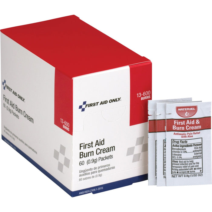 First Aid Only Burn Cream Packets - FAO13600