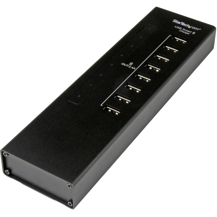 StarTech.com 8-Port Charging Station for USB Devices - 96W/19.2A - STCST8CU824