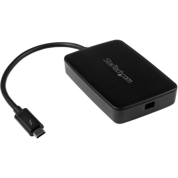 StarTech.com Thunderbolt 3 to Thunderbolt 2 Adapter - TB3 Laptop to TB2/TB1 Displays & Devices - Thunderbolt Converter - Windows & Mac - STCTBT3TBTADAP