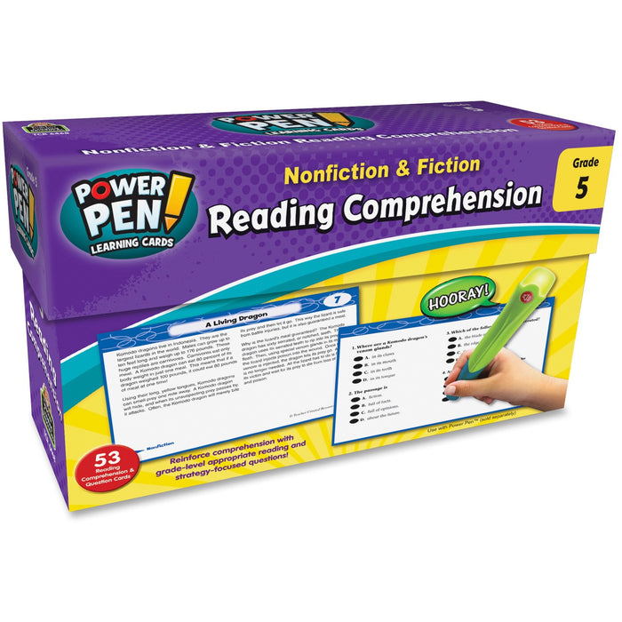 Teacher Created Resources Power Pen Learning Cards Grade 5 Reading - TCR6468