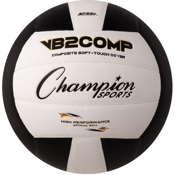 Champion Sports Composite Volleyball Black - CSIVB2BK