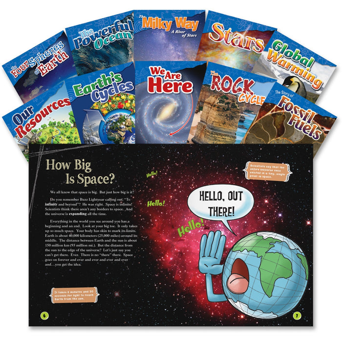 Shell Education 4&5 Grade Earth and Science Books Printed Book - SHL23423