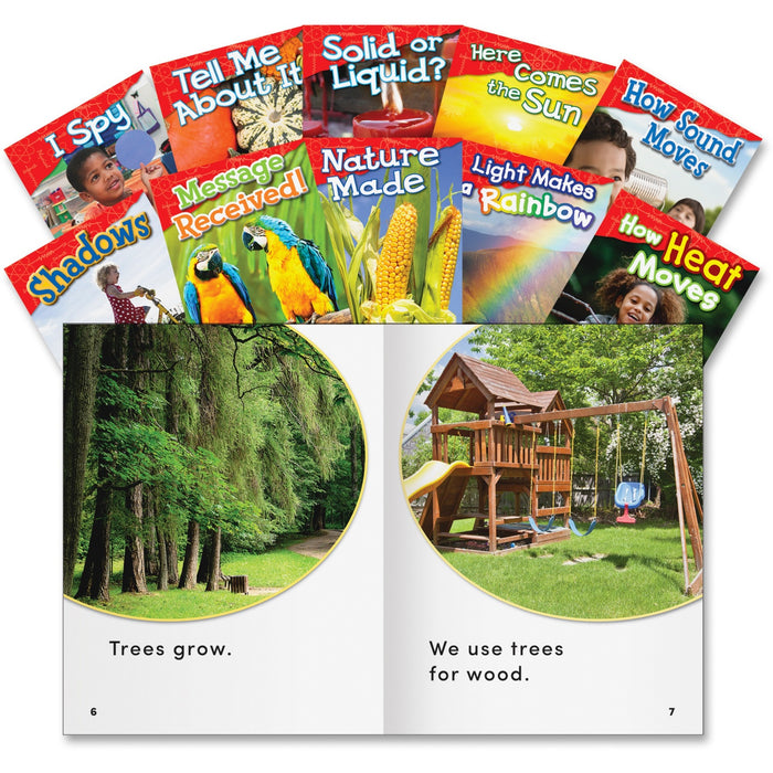 Shell Education Let's Explore Physical Science Grades K-1 Book Set Printed Book - SHL23430