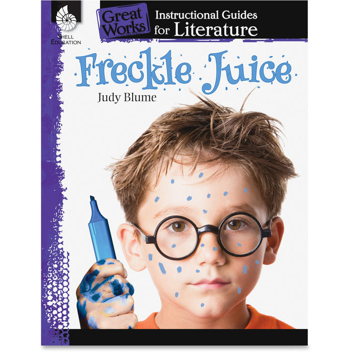 Shell Education Grades 3-5 Freckle Juice Great Works Instructional Guides Printed Book by Judy Blume - SHL40110