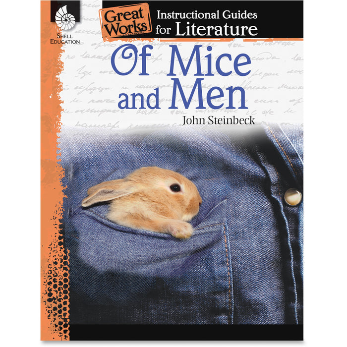 Shell Education Grade 9-12 Of Mice/Men Instruction Guide Printed Book by John Steinbeck - SHL40300