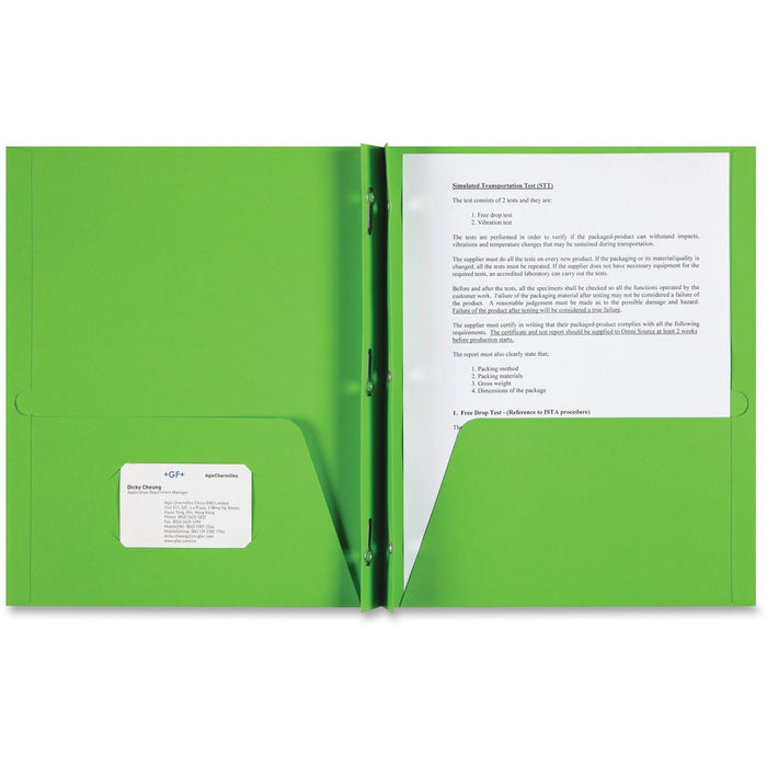 Sparco Letter Pocket Folder - SPR78542