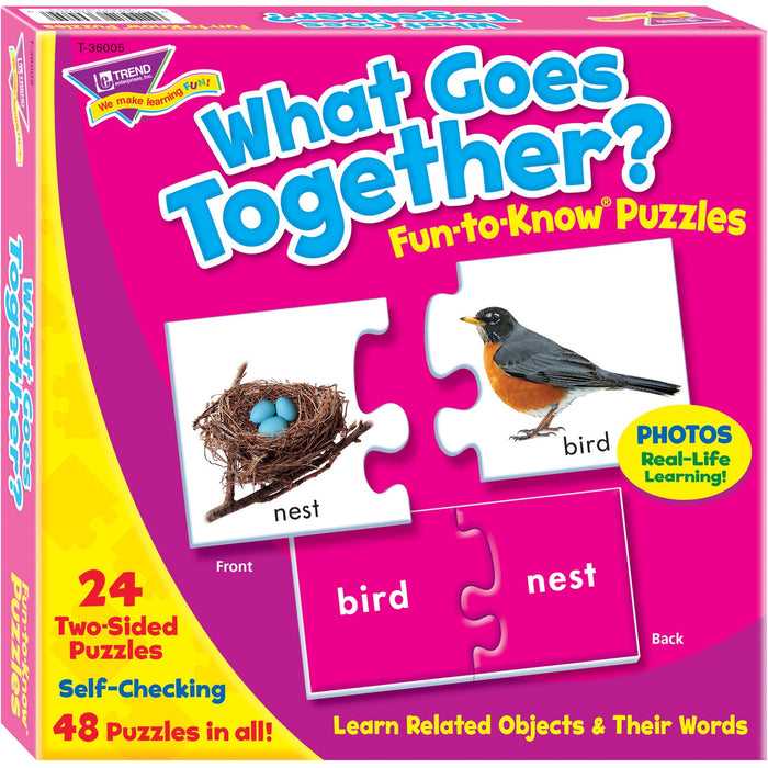 Trend What Goes Together Matching Puzzle Set - TEP36005