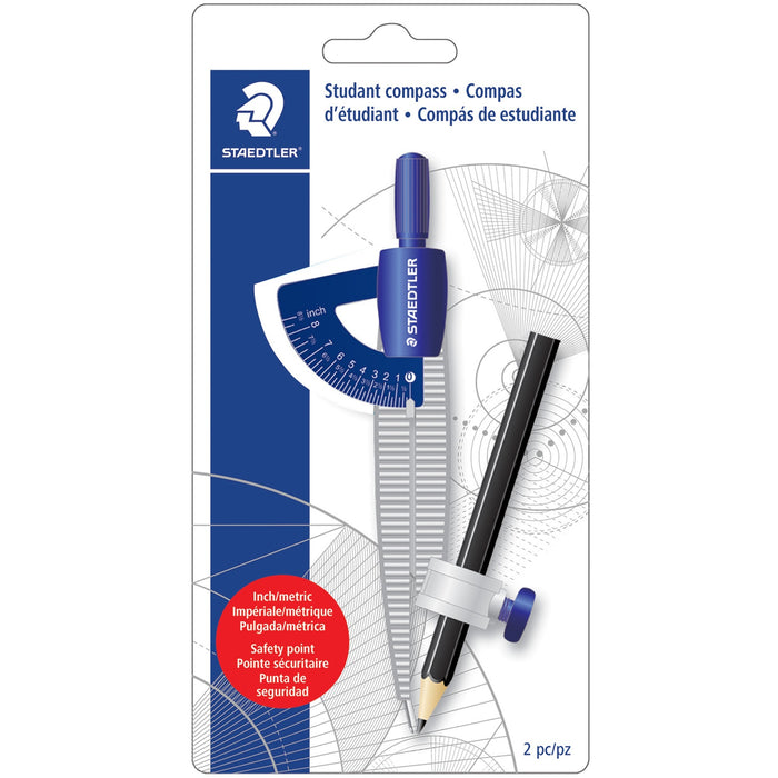 Staedtler Student Compass with Pencil - STD557SCBKA6
