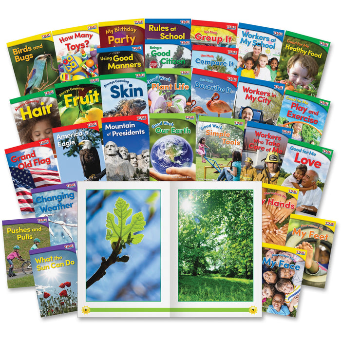 Shell Education Education TIME For Kids Kindergarten Text Set Printed Book - SHL24703