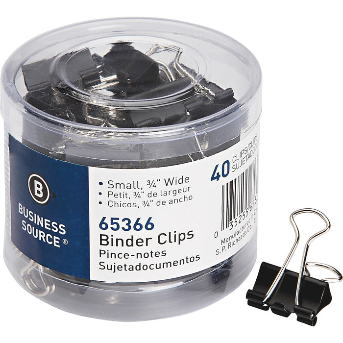 Business Source Small Binder Clips - BSN65366