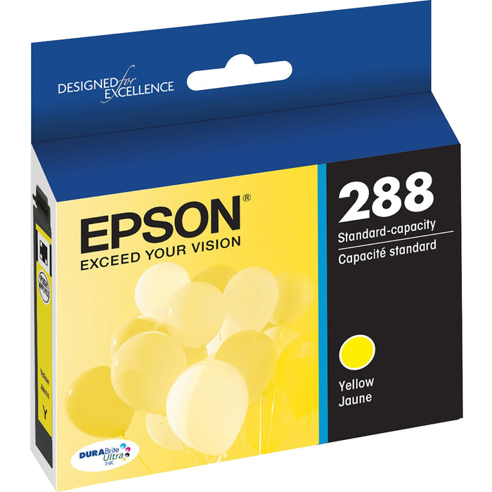 Epson DURABrite Ultra T288 Original Standard Yield Inkjet Ink Cartridge - Yellow - 1 Each - EPST288420S