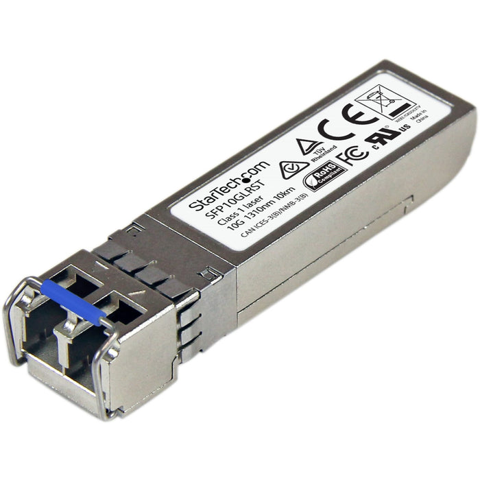 StarTech.com Cisco SFP-10G-LR Comp. SFP+ Module - 10GBASE-LR - 10GE Gigabit Ethernet SFP+ 10GbE Single Mode Fiber SMF Optic Transceiver - STCSFP10GLRST