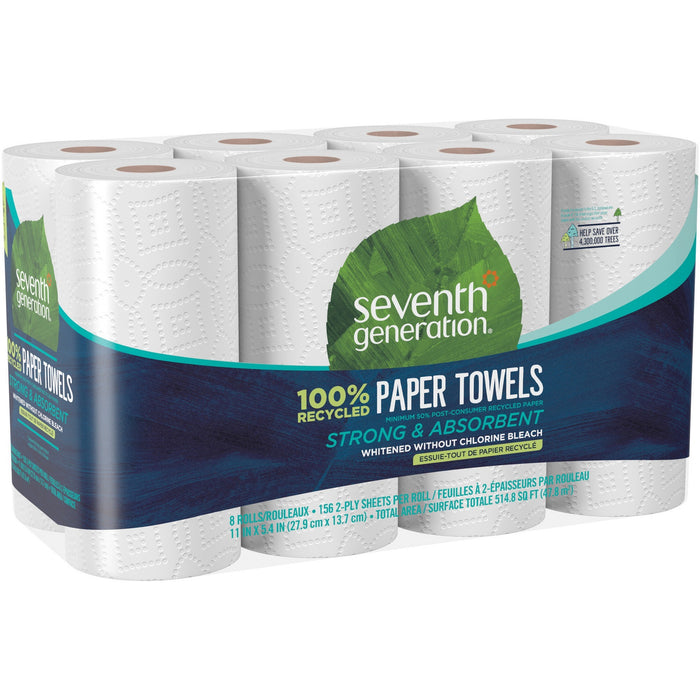 Seventh Generation 100% Recycled Paper Towels - SEV13739