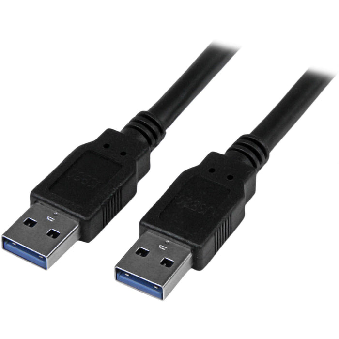 StarTech.com 3m 10 ft USB 3.0 Cable - A to A - M/M - Long USB 3.0 Cable - USB 3.1 Gen 1 (5 Gbps) - STCUSB3SAA3MBK