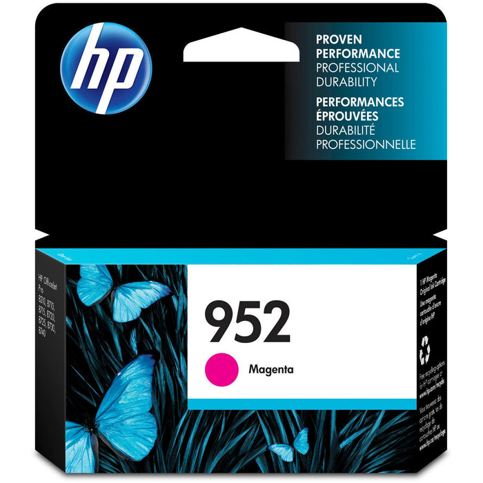 HP 952 Original Inkjet Ink Cartridge - Magenta - 1 Each - HEWL0S52AN