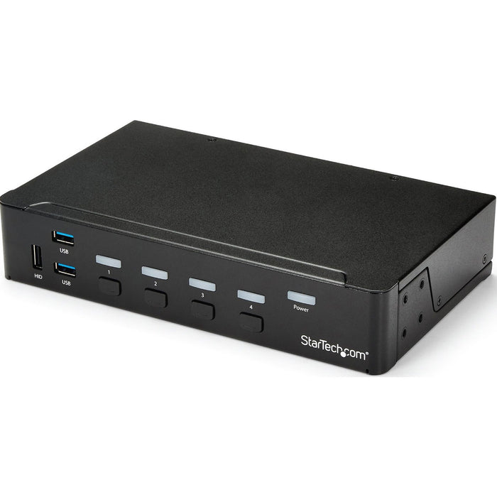 StarTech.com 4-Port HDMI KVM Switch - Built-in USB 3.0 Hub for Peripheral Devices - 1080p - STCSV431HDU3A2
