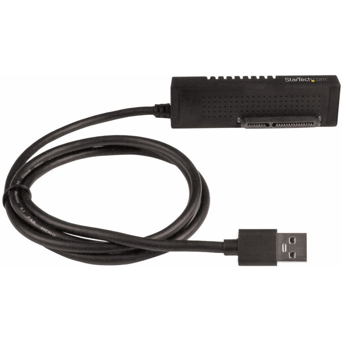 StarTech.com SATA to USB Cable - USB 3.1 10Gbps - 2.5 / 3.5 SATA SSD HDD - SATA to USB Adapter Cable - USB 3.1 to SATA Cable - STCUSB312SAT3