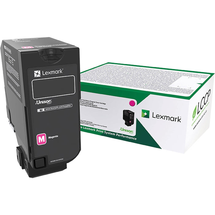 Lexmark Original Standard Yield Laser Toner Cartridge - Magenta - 1 Each - LEX74C0SMG Lexmark International, Inc