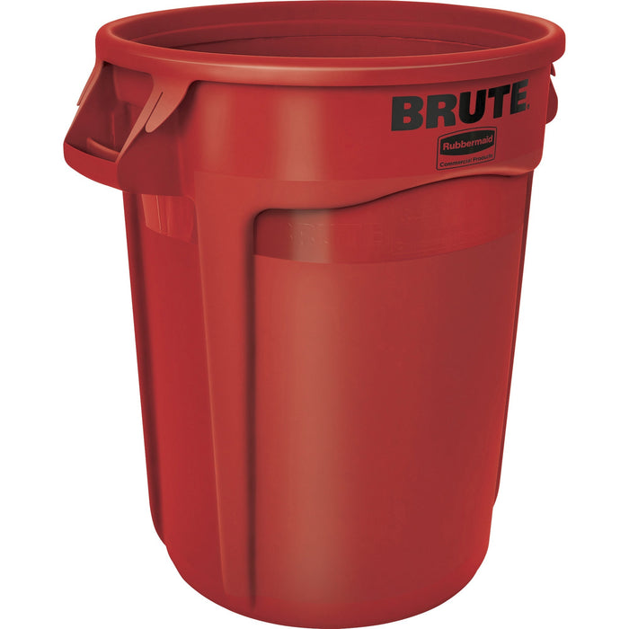 Rubbermaid Commercial Brute 32-Gallon Vented Container - RCP263200RD
