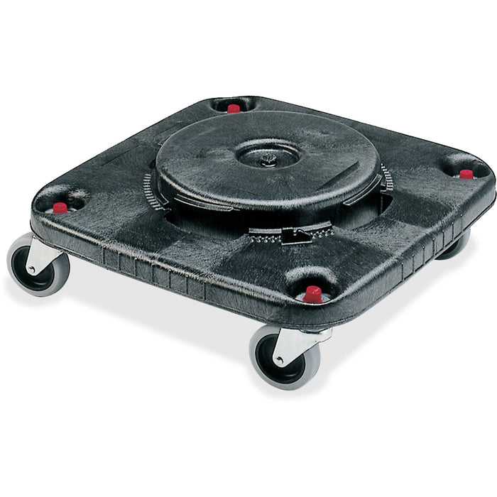 Rubbermaid Commercial Brute Square Container Dolly - RCP353000BK