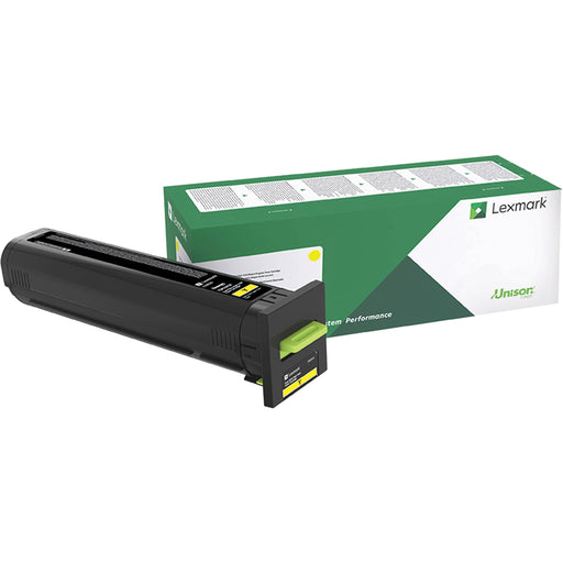 Lexmark Original Laser Toner Cartridge - Yellow - 1 Each - LEX72K00YG Lexmark International, Inc