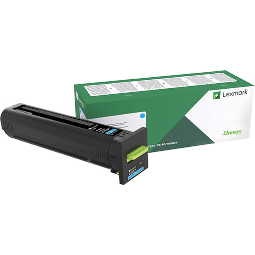 Lexmark Original High Yield Laser Toner Cartridge - Cyan - 1 Each - LEX82K0HCG Lexmark International, Inc