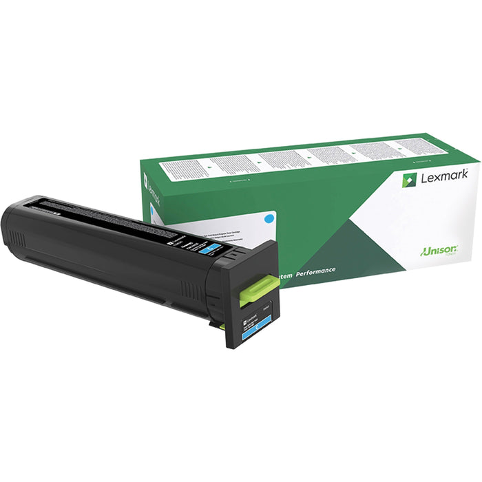 Lexmark Original High Yield Laser Toner Cartridge - Cyan - 1 Each - LEX82K0HCG Lexmark International, Inc