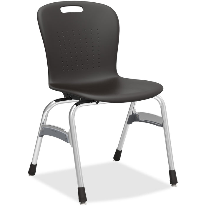 Virco Sage Series 4-Leg Stack Chair - VIRSG418BKCH