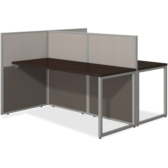 Bush Business Furniture Easy Office 60W 2 Person Straight Desk Open Office - BSHEOD460MR03K