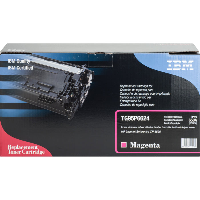 IBM Remanufactured Toner Cartridge - Alternative for HP 650A (CE2736A) - IBMTG95P6624