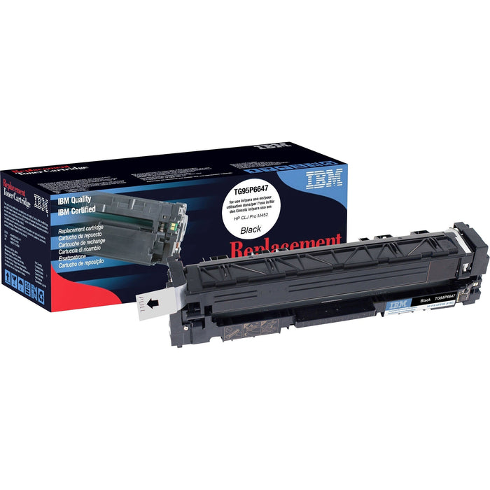 IBM Remanufactured Laser Toner Cartridge - Alternative for HP 410X (CF410X) - Black - 1 Each - IBMTG95P6647