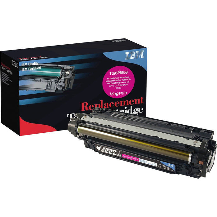 IBM Remanufactured High Yield Laser Toner Cartridge - Alternative for HP 508X (CF363X) - Magenta - 1 Each - IBMTG95P6658